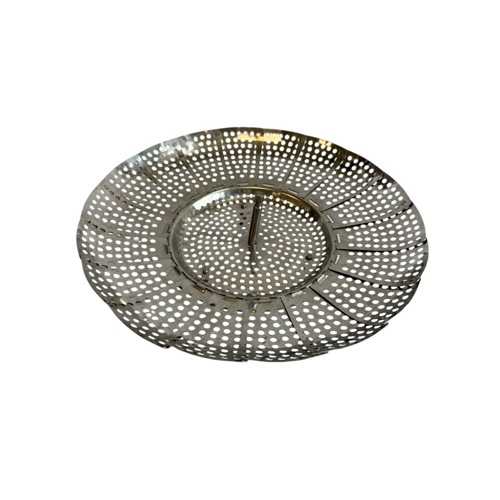 Expandable Stainless Steel Vegetable Steamer Basket for Pot Cooking
